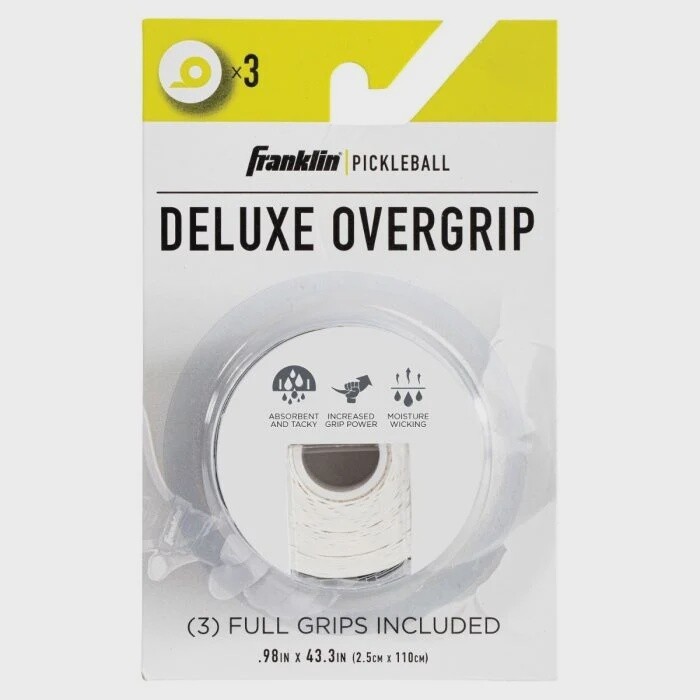 Franklin PB Deluxe Overgrip, Color: White