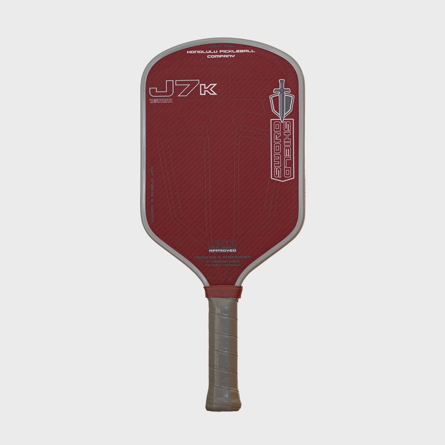 Honolulu Sword &amp; Shield J7k, Color: Red