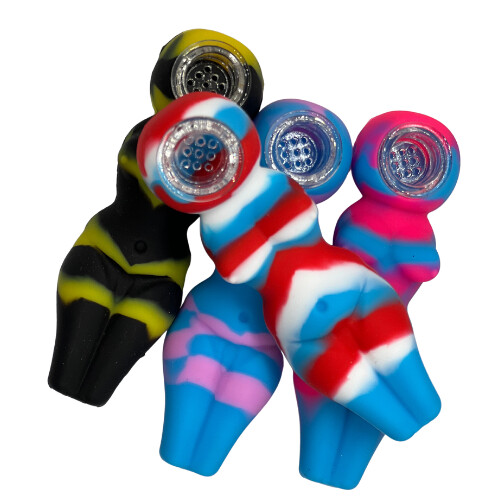 Beach Babe Silicone Hand Pipe