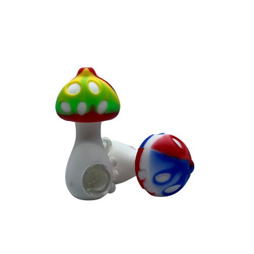 Silicone Mushroom Hand Pipe