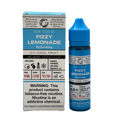 BSX Series By Glas Fizzy Lemonade 60ml