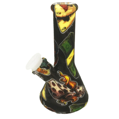 Silicone Water Pipe 5 inch