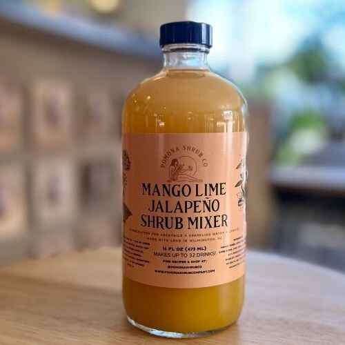 Pomona Shrub Co - Mango lime Jalapeño Shrub