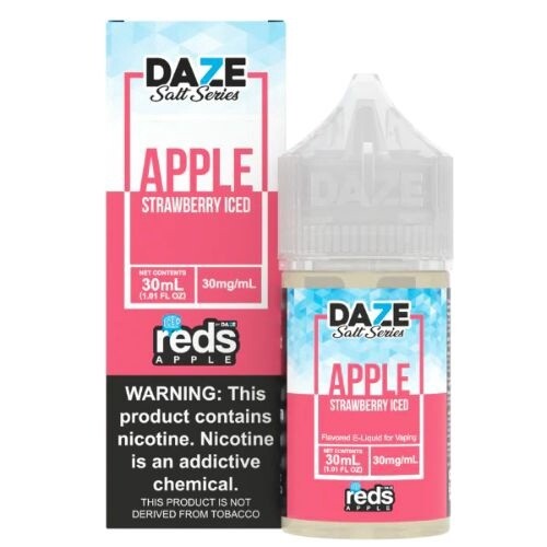 7 Daze Salt Series Strawberry Iced 30ml