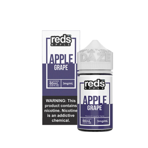 7 Daze Reds Apple Grape 60ml 0mg