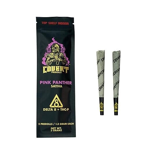 Covert Delta 8 and THC-P Pre Rolls 2pk 1.5g each