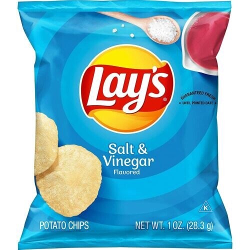 Lays 1oz Bag- Salt and Vinegar Chips