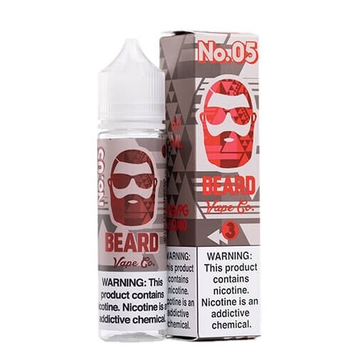 Beard Vape Co No. 5 Strawberry Cheesecake- 60ml