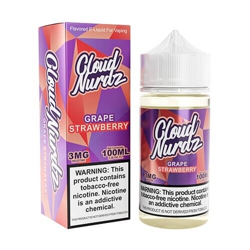Cloud Nurdz Grape Strawberry 100ml