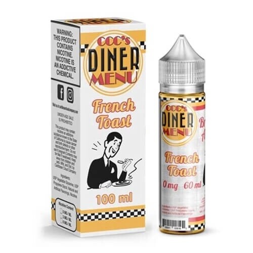 Breakfast All Day- French Toast - 60ml, Nicotine Strength: 3mg