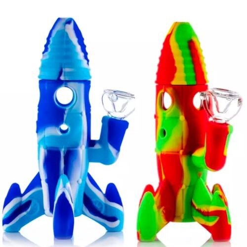 Toke Buddy Rocket Silicone Water Pipe