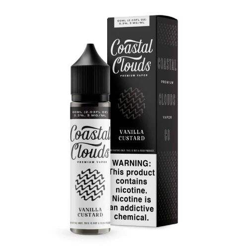 Coastal Clouds Vanilla Custard 60ml