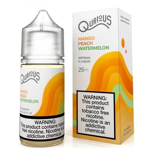 Qurious Salts Mango Peach Watermelon 30ml
