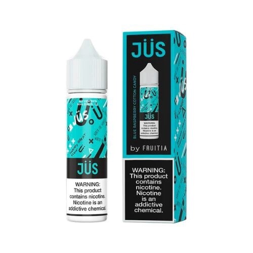 JUS Blue Raspberry Cotton Candy 60ml