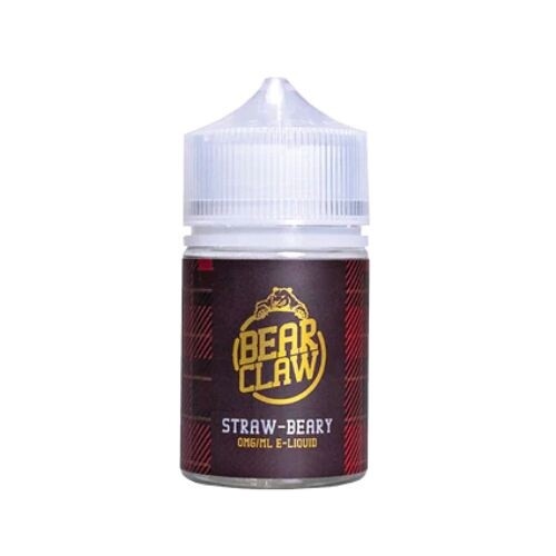 Bear Claw- Straw-Berry 60ml, Nicotine Stregnth: 0.3mg