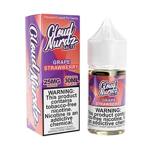 Cloud Nurdz Salts Grape Strawberry 30ml
