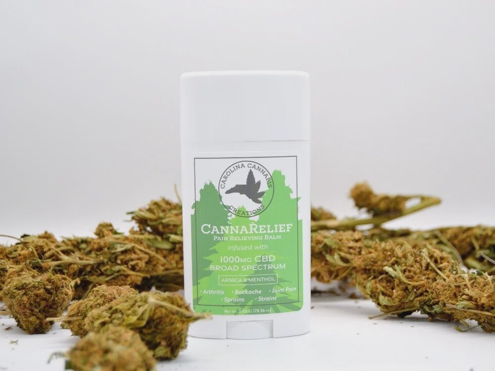 Carolina Cannabis Creations Pain Relieving Balm, MG: 1000mg