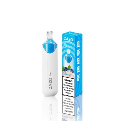 ZAZO 1000 Puff 0mg Disposable 5ml, Flavor: Blue Razz