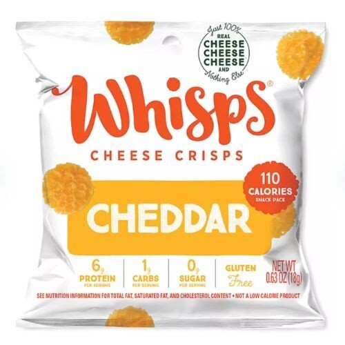Whisps Cheese Crips, Flavor: Cheddar