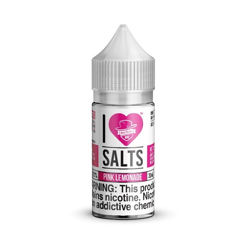 I Love Salts Pink Lemonade 30ml, Nicotine Strength: 25 Mg