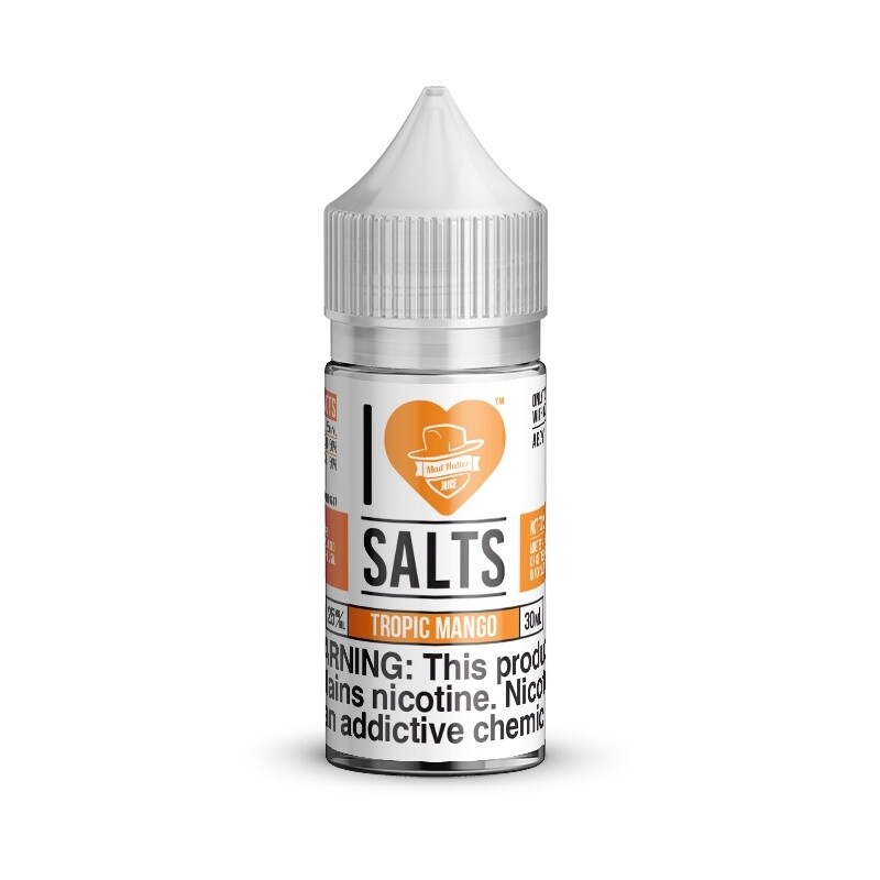 I Love Salts Tropic Mango 30ml, Nicotine Strength: 25 Mg