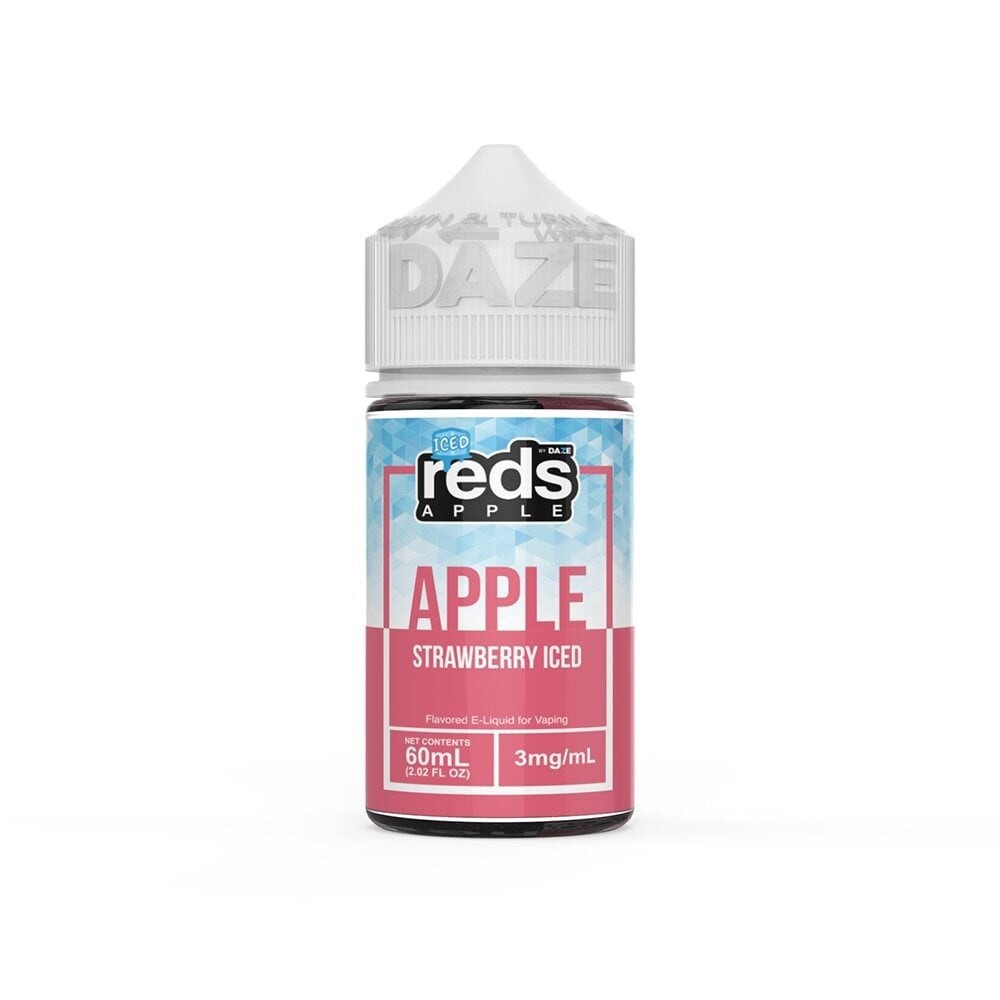7 Daze Reds Apple Strawberry Iced 60ml 0mg