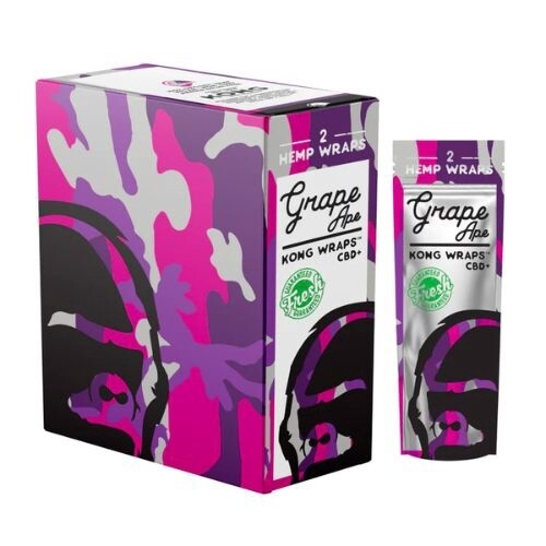 Kong Wraps, Flavor: Grape Ape