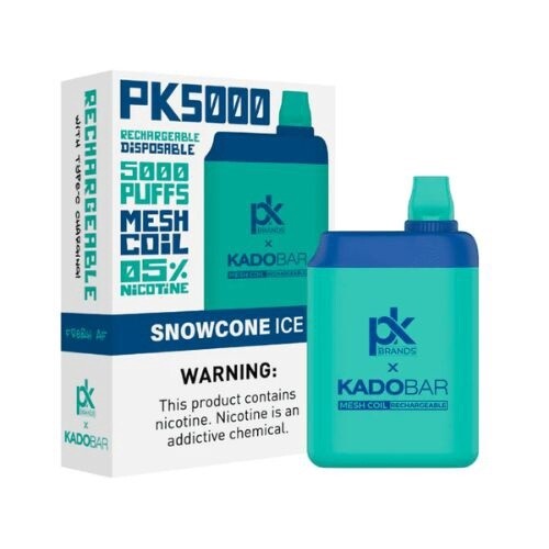 Pod King X Kado PK5000 14ml 5000 puffs, Flavor: Snowcone Ice