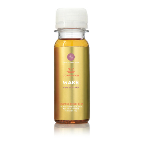 The Happiest Hour Terpene Infused Shots, Option: Wake