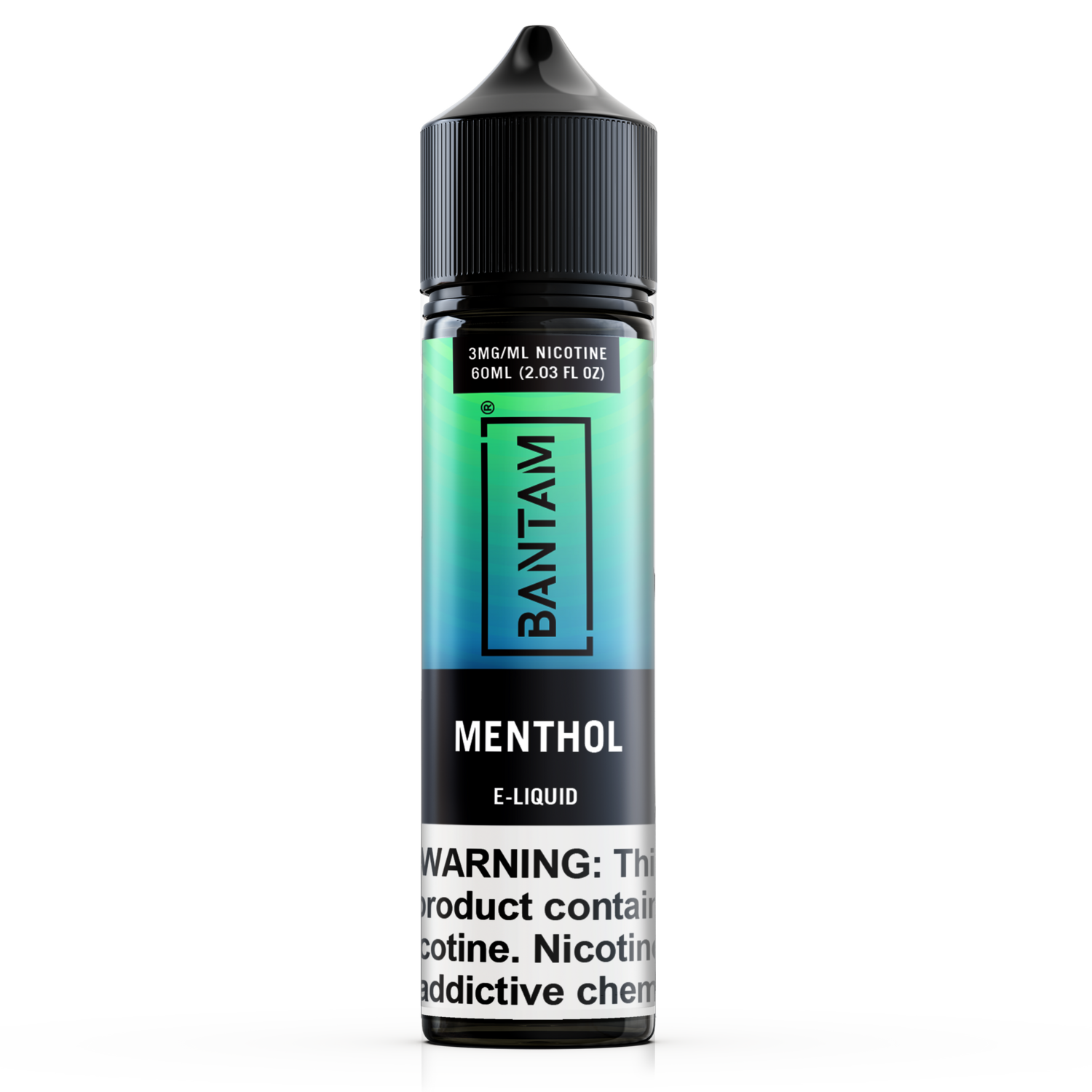 Bantam Menthol- 60ml, Nicotine Strength: 3mg