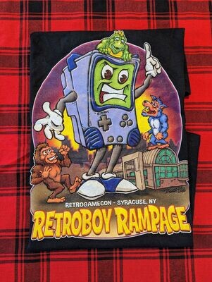 "RetroBoy Rampage" 2022 Convention T-Shirt