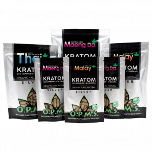 O.P.M.S. Silver Kratom Capsules