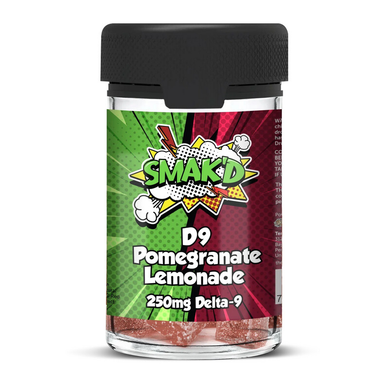 Smak'd D9 Gummies 250mg