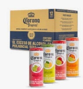 Corona tropical caja