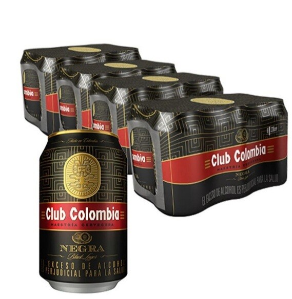 Club Colombia Negra lata x24