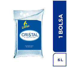 Agua Cristal 6litros