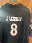 Ravens Black XL Lamar Jackson Jersey