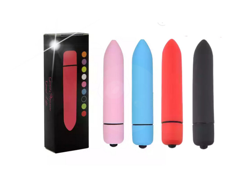 Portable, Mini Bullet Vibrator, 10 Intense Vibration Modes