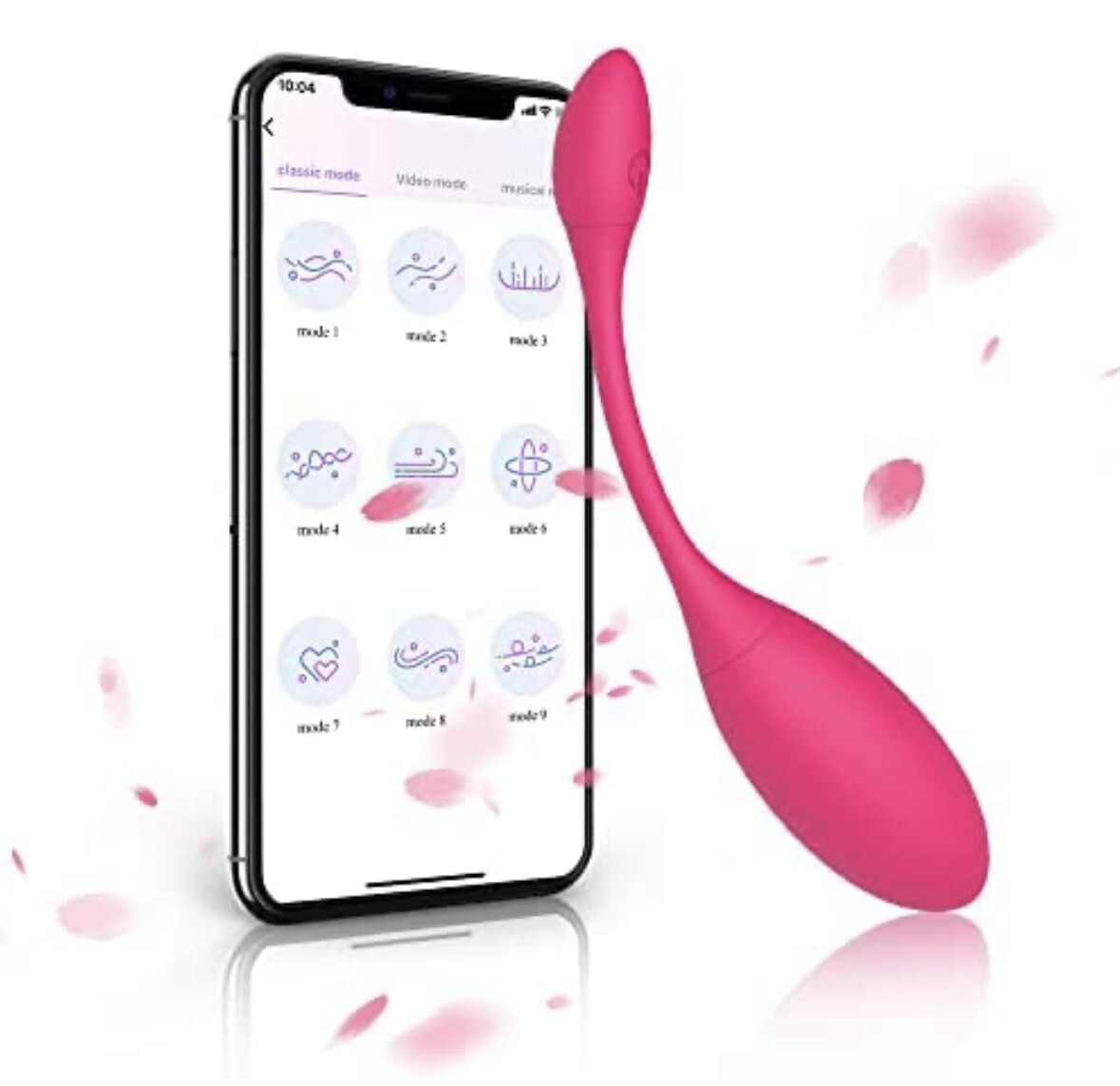 APP Controlled Bluetooth Vibrator, Long Distance, Couples Sex Toy