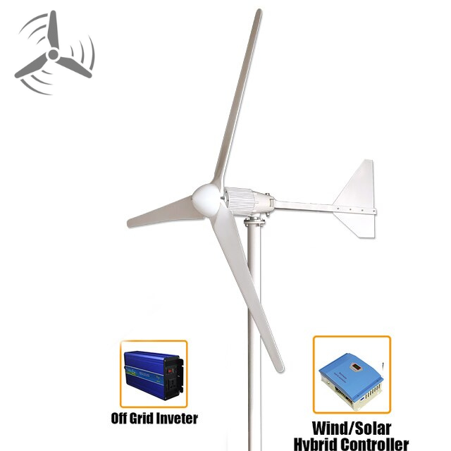 Horizontal Wind Turbine 96V 3000W