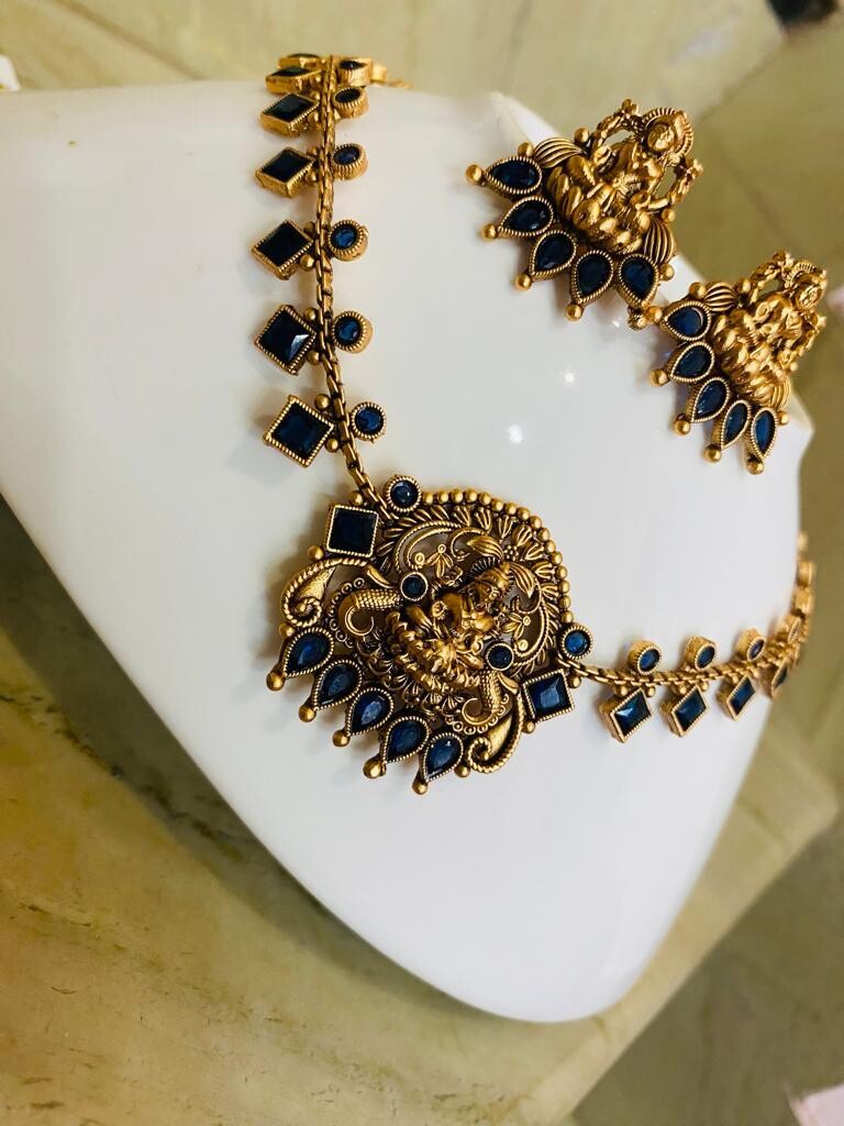 temple work necklace set