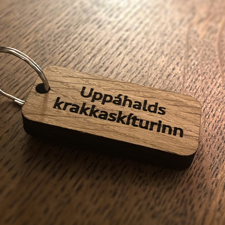 Sérmerkt lyklakippa