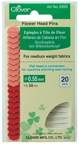 Clover | Stecknadeln mit Blümchenkopf | No. 2505