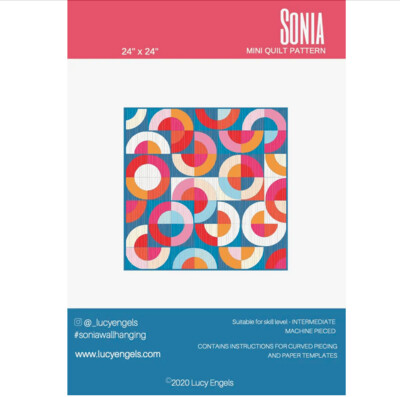 Sonia Wallhanging Mini Schnittmuster von Lucy Engels