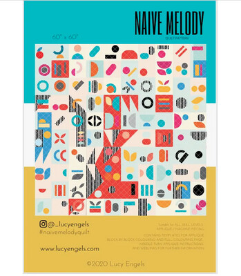 Naive Melody Quilt Pattern von Lucy Engels