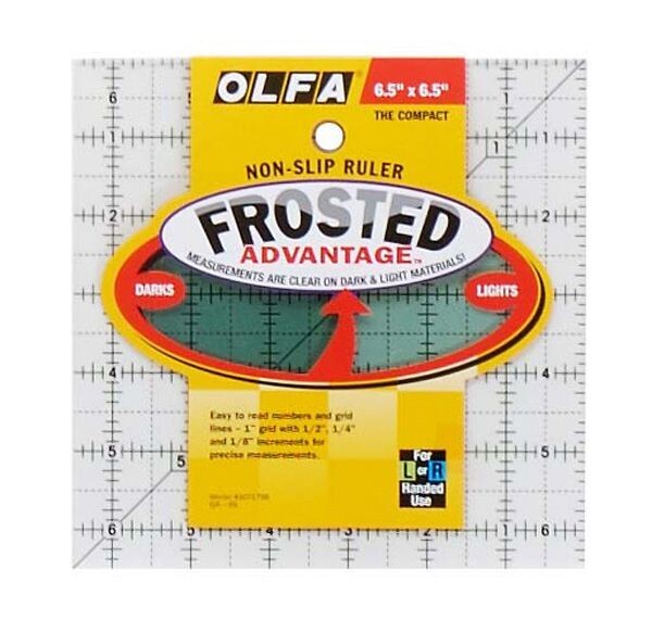 OLFA Patchwork Lineal 6 1/2 x 6 1/2 Inch | QR-6S OLFA Patchwork Lineal 6 1/2 x 6 1/2 Inch | QR-6S