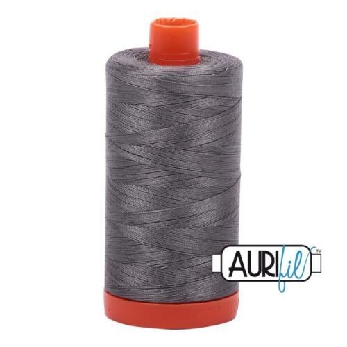 Aurifil Garn 50wt | No. 5004 - Grey Smoke