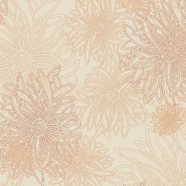 Floral Elements von Art Gallery Fabrics  in der Farbe FE-504  | Sand