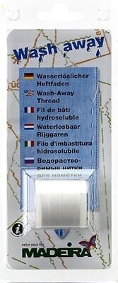 Wash Away | Wasserlöslicher Heftfaden von Madeira