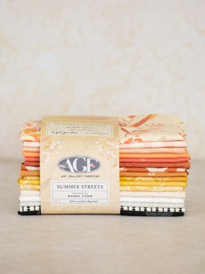 AGF Sewcialites | Summer Streets von Wendy Chow (The Weekend Quilter) | 16 Fat Quarter